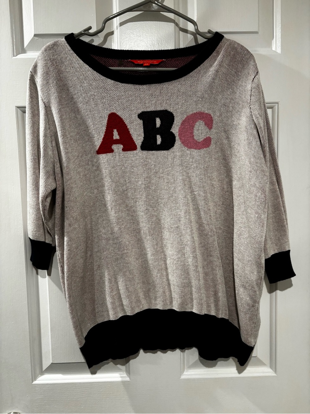 Modcloth ABC sweater